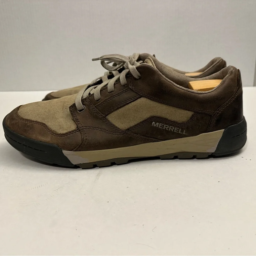Merrell Men's Berner Shift Lace Athletic Casual Shoe Boulder Size 12 M